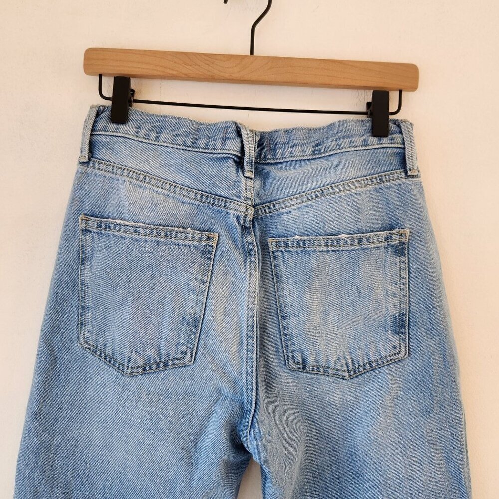 We The Free People Light Wash Jeans Stovepipe Denim Women's 26 - Picture 5 of 12